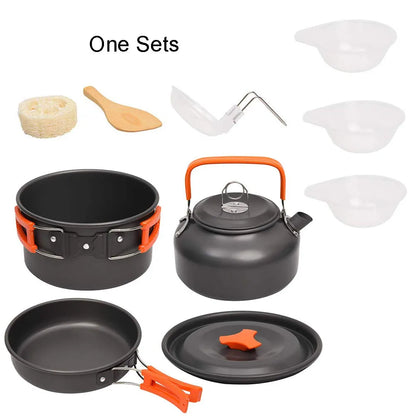 Aluminum Camping Cookware 