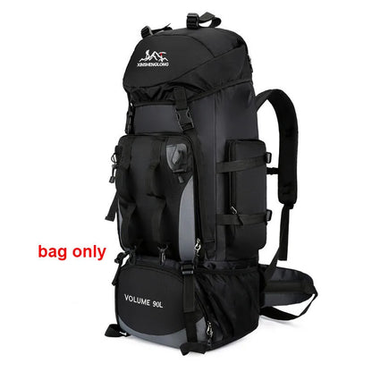 90L Waterproof Hiking Backpack 