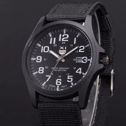 Military Style Analog Watch