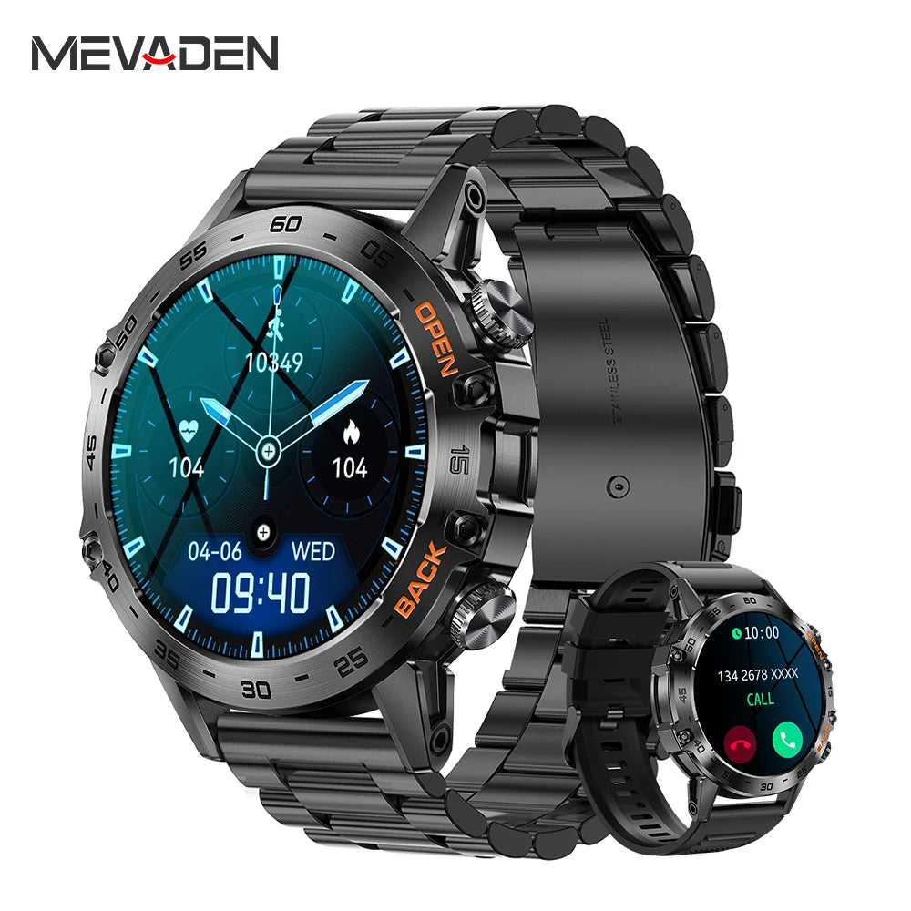 1.39 Bluetooth Call Smart Watch Men Sports Fitness Tracker for Android IOS MD52