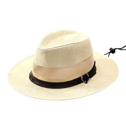 Panama Straw Full-brim Hat 