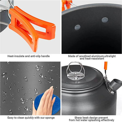 Aluminum Camping Cookware 