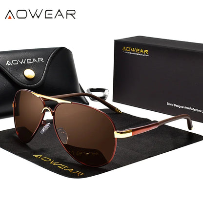 Polarized Mirror Sunglasses Mens Aviator