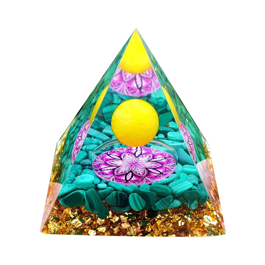 Orgonite Pyramid w Base Options 