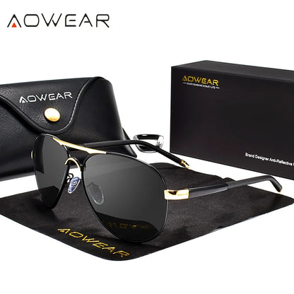 Polarized Mirror Sunglasses Mens Aviator