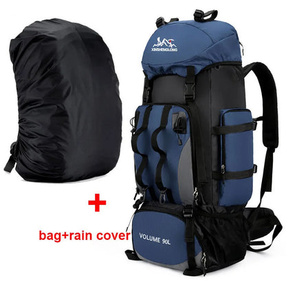 90L Waterproof Hiking Backpack 