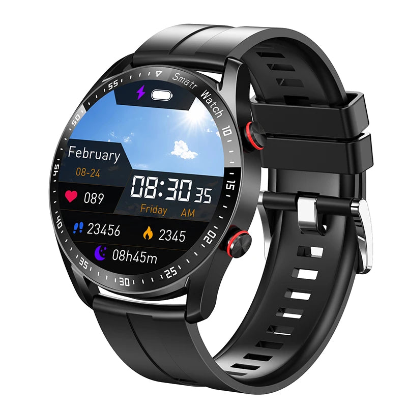 Bluetooth Call Smartwatch Health Meter Waterproof+Box