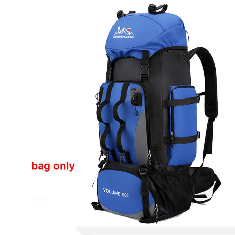 90L Waterproof Hiking Backpack 