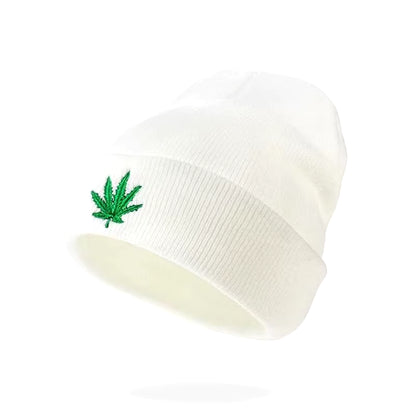 Classic Marijuana Leaf Fashion Unisex Beanie