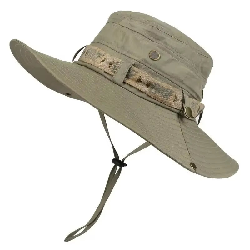 Full Brim Bucket Hat Light Breathable