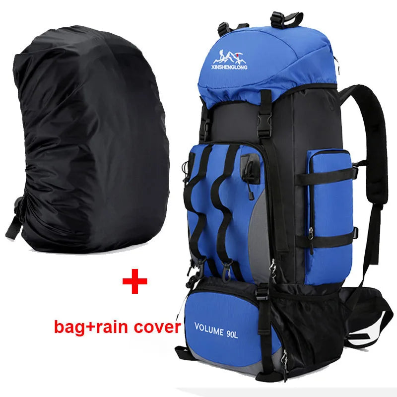 90L Waterproof Hiking Backpack 