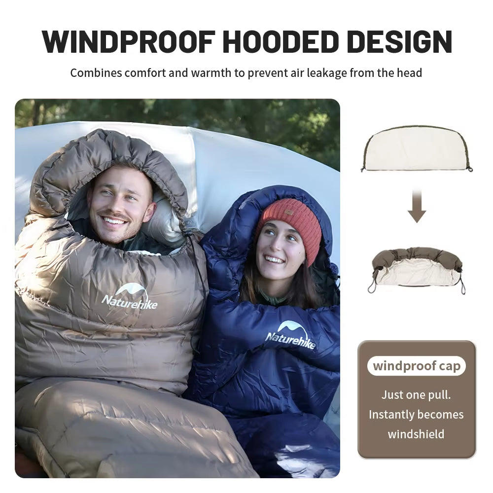 Goose Down Mummy Sleeping Bag