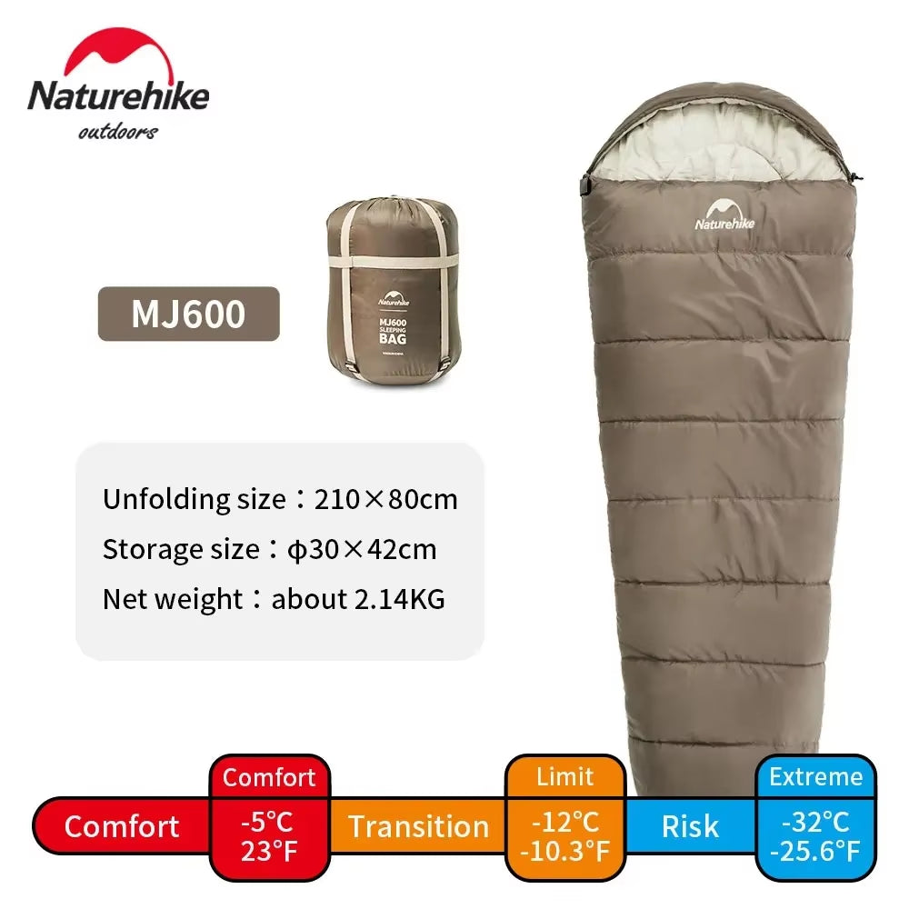 Goose Down Mummy Sleeping Bag