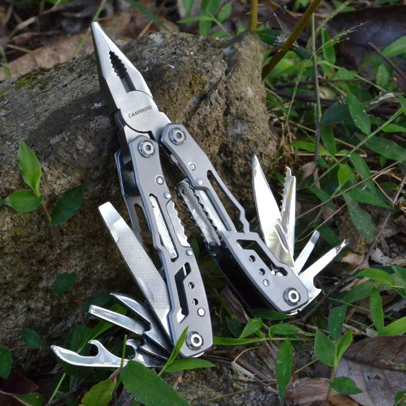 Folding Multi-Tool Survival Knife Pliers