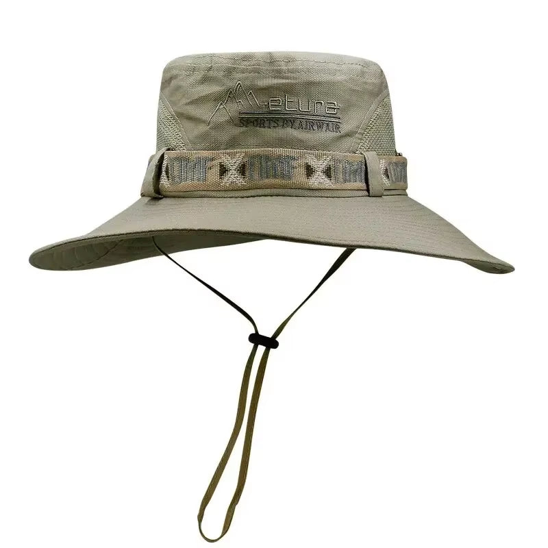 Full Brim Bucket Hat Light Breathable