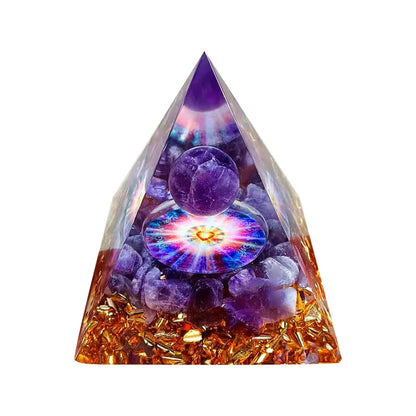 Orgonite Pyramid w Base Options 