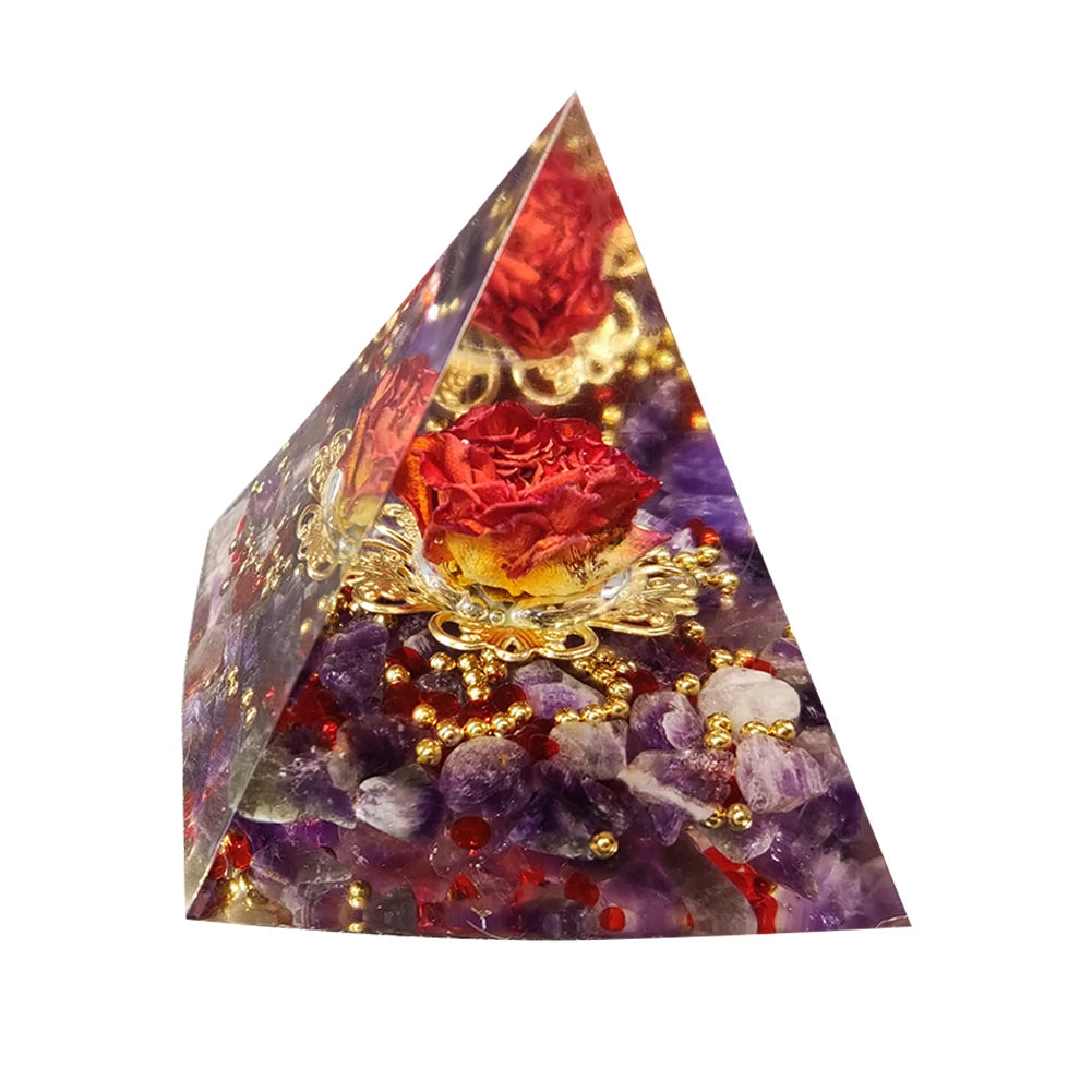 Orgonite Pyramid w Base Options 