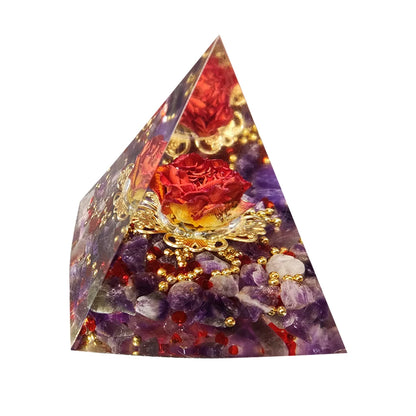 Orgonite Pyramid w Base Options 