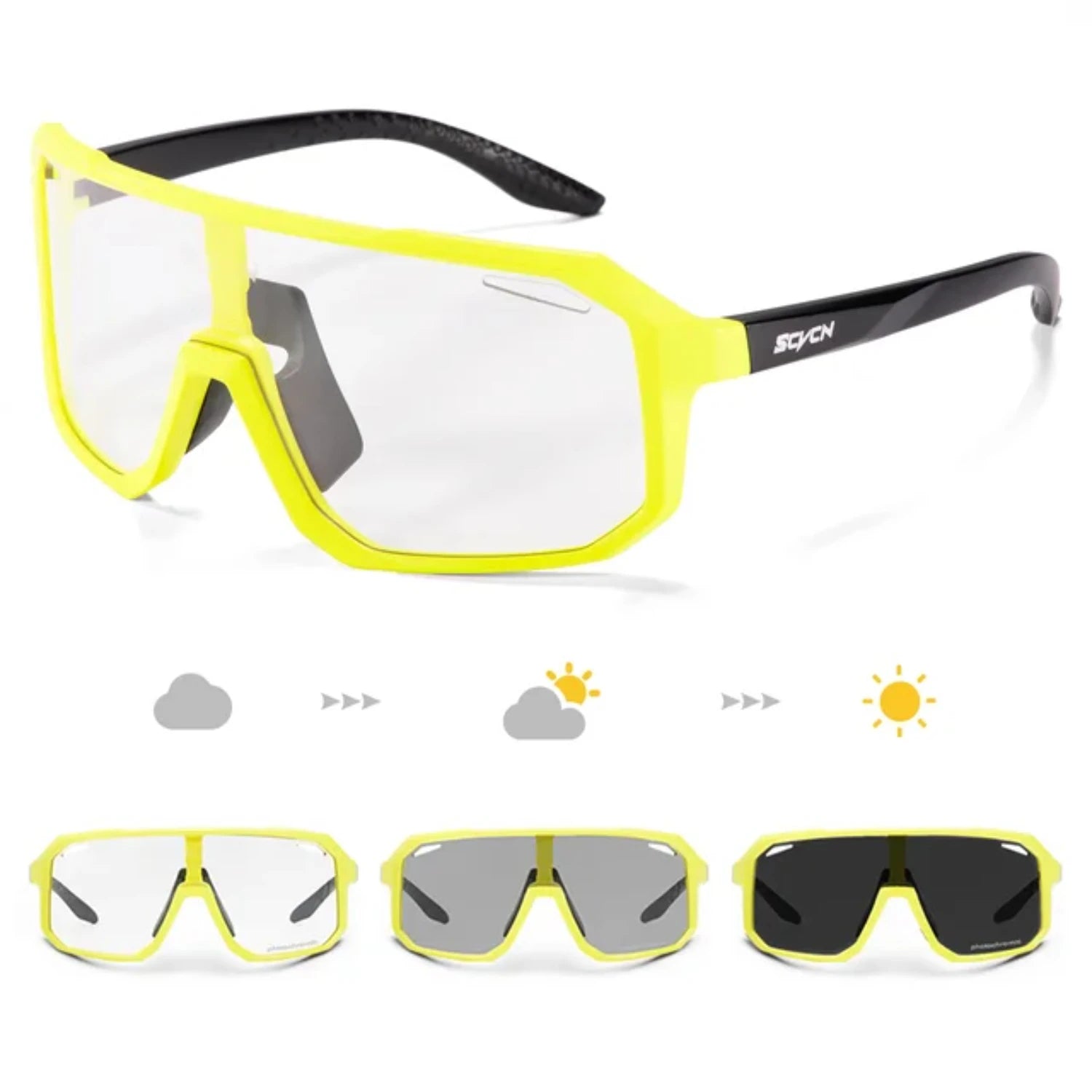 Photochromic Cycling Sunglasses