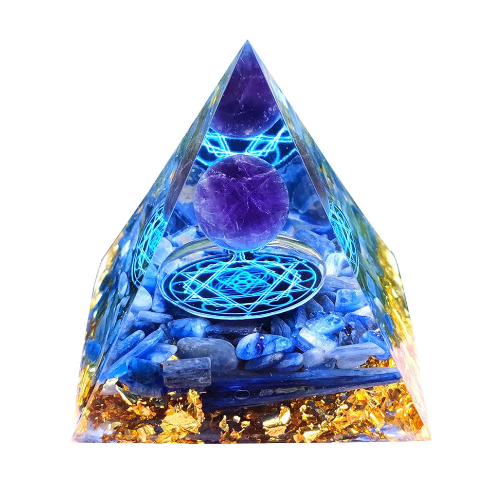 Orgonite Pyramid w Base Options 