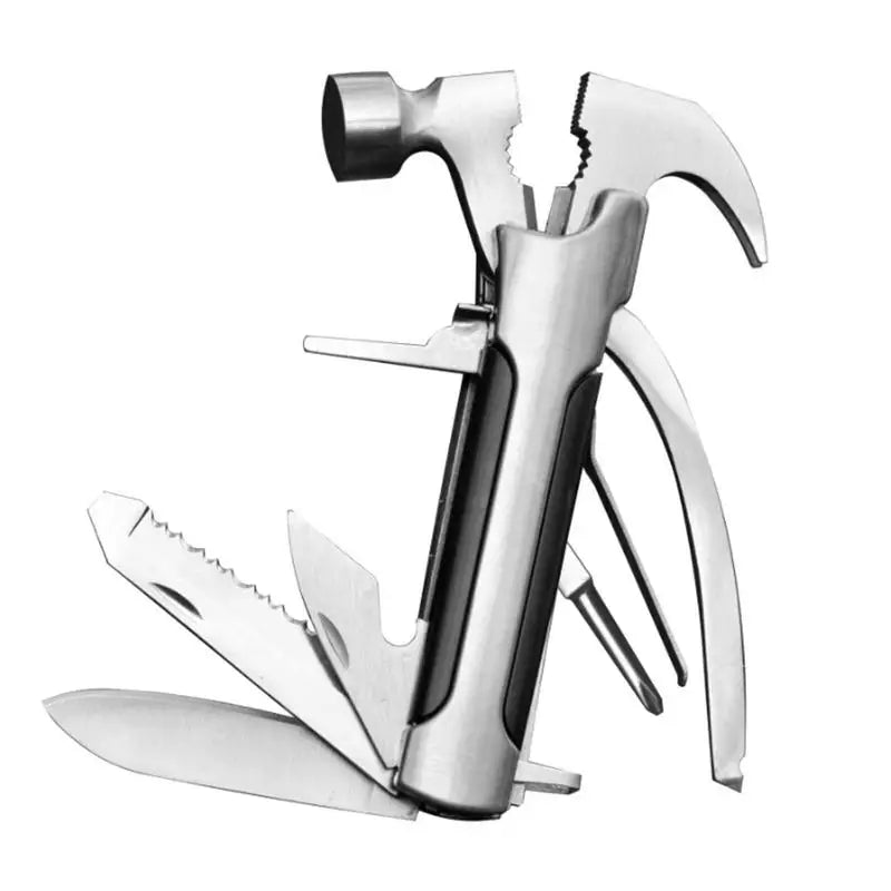 Multi-tool 10 in 1 Hammer w Pliers 