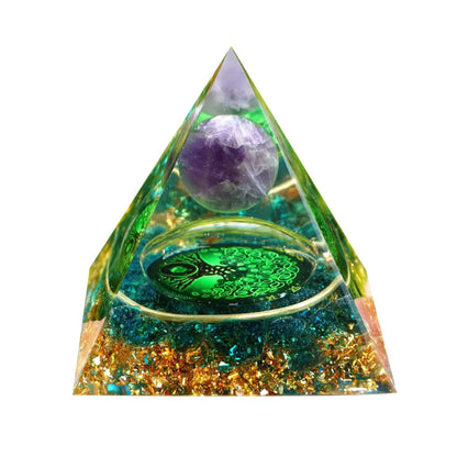 Orgonite Pyramid w Base Options 