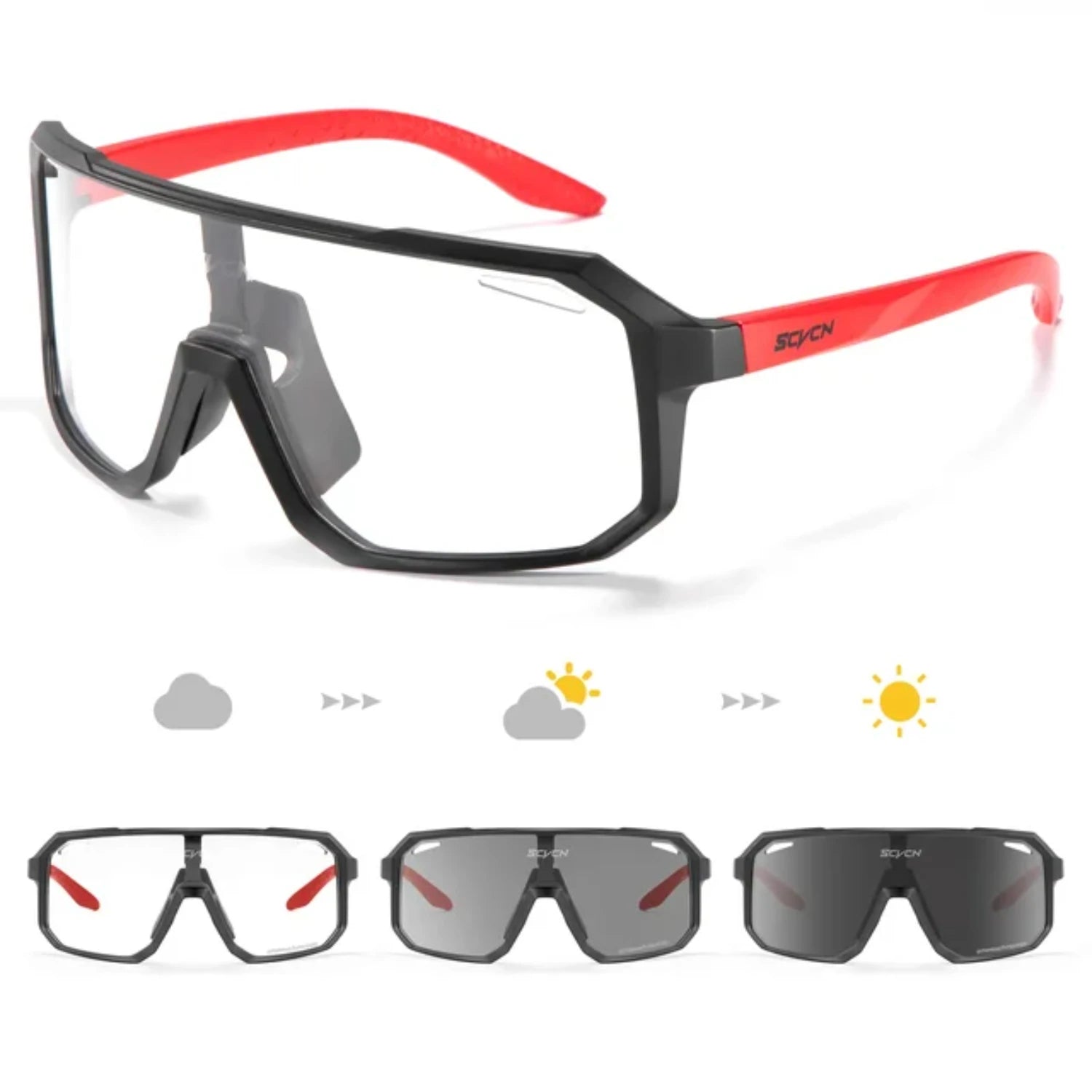 Photochromic Cycling Sunglasses