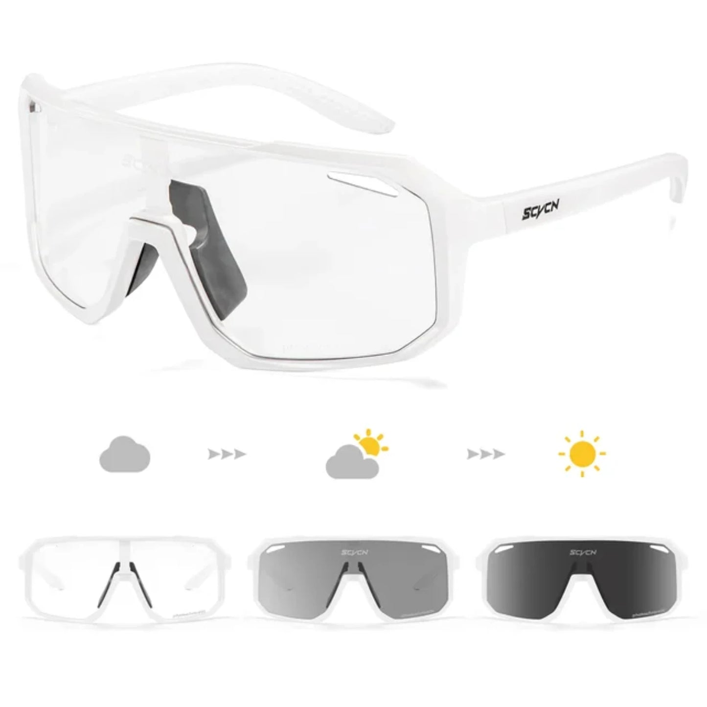 Photochromic Cycling Sunglasses