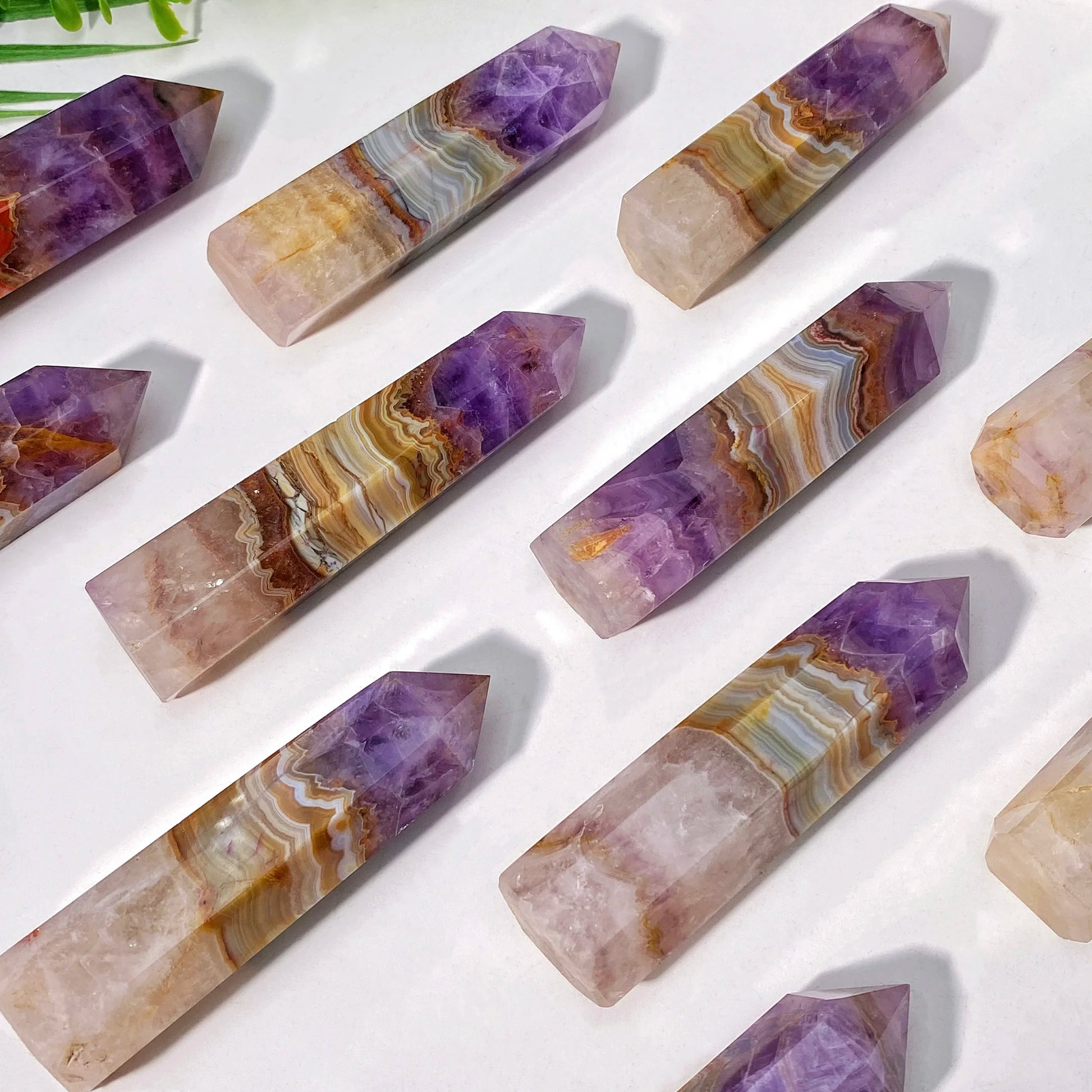 Natural Amethyst Agate Crystal