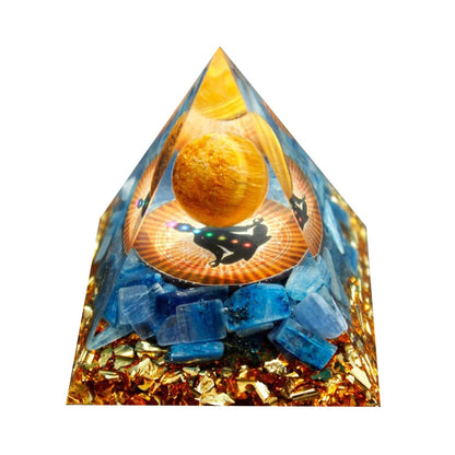 Orgonite Pyramid w Base Options 