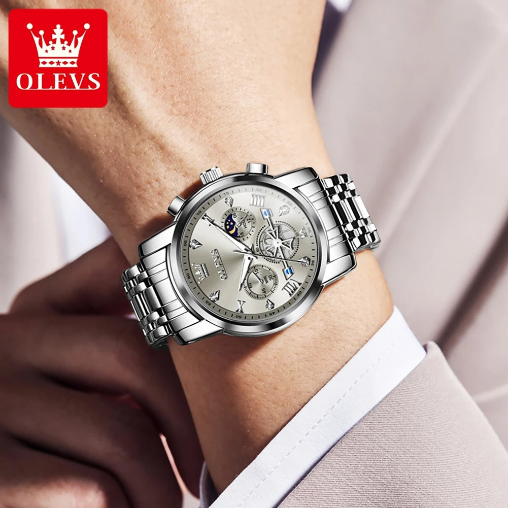 Olevs - Luxury Watch Model 2856