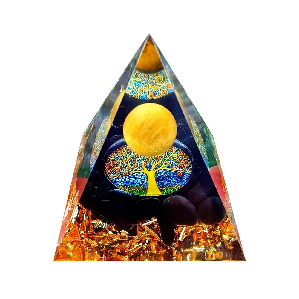 Orgonite Pyramid w Base Options 