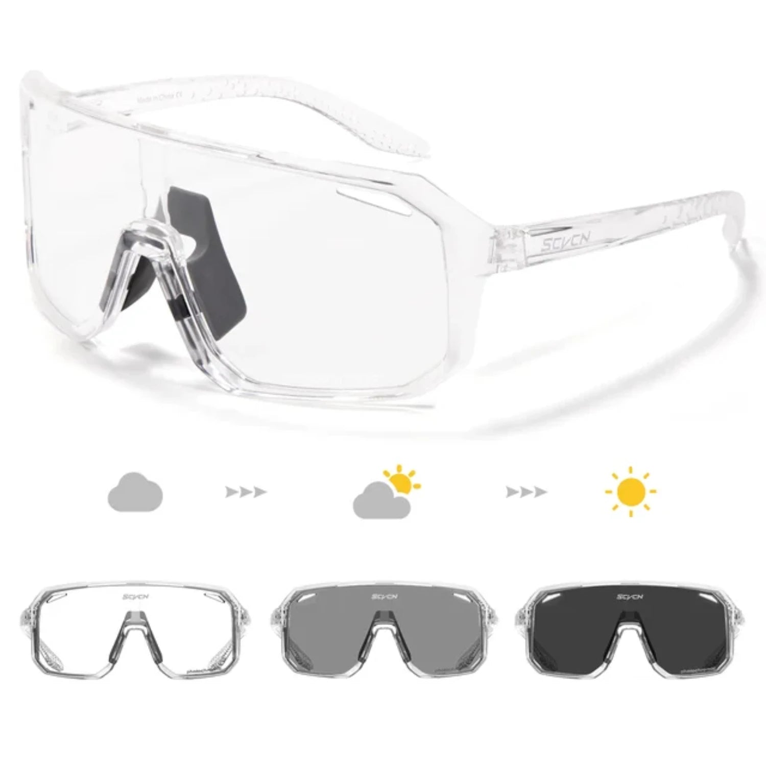 Photochromic Cycling Sunglasses