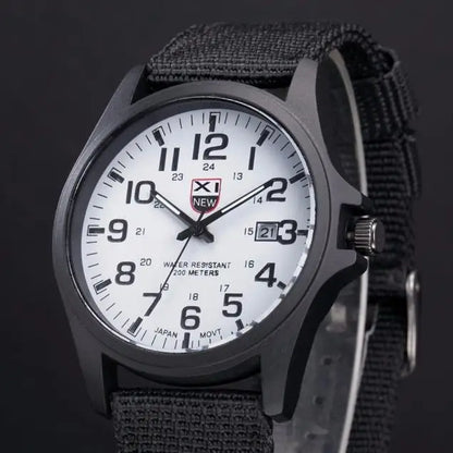 Military Style Analog Watch