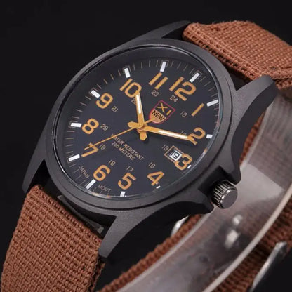 Military Style Analog Watch