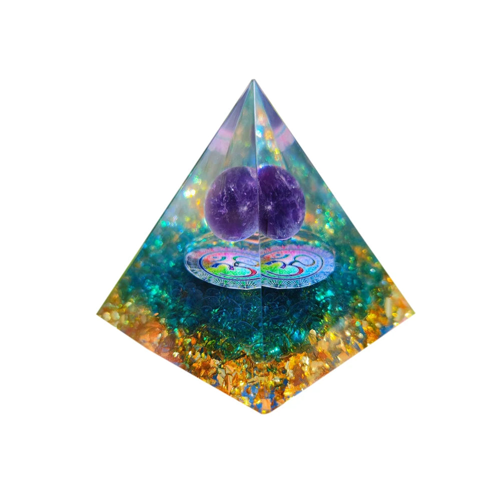 Orgonite Pyramid w Base Options 