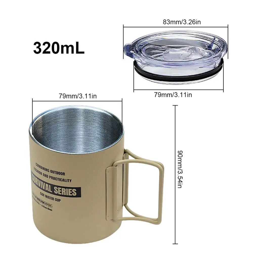 Stainless Steel Coffee Mug 