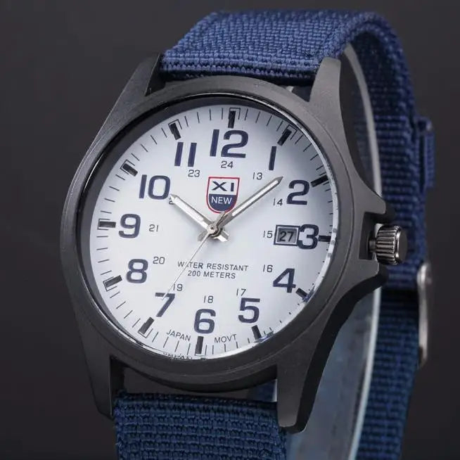 Military Style Analog Watch