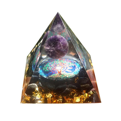 Orgonite Pyramid w Base Options 