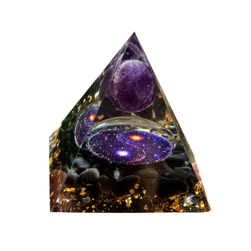 Orgonite Pyramid w Base Options 