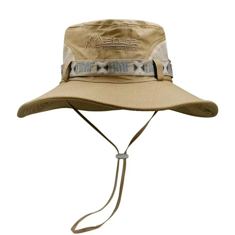 Full Brim Bucket Hat Light Breathable