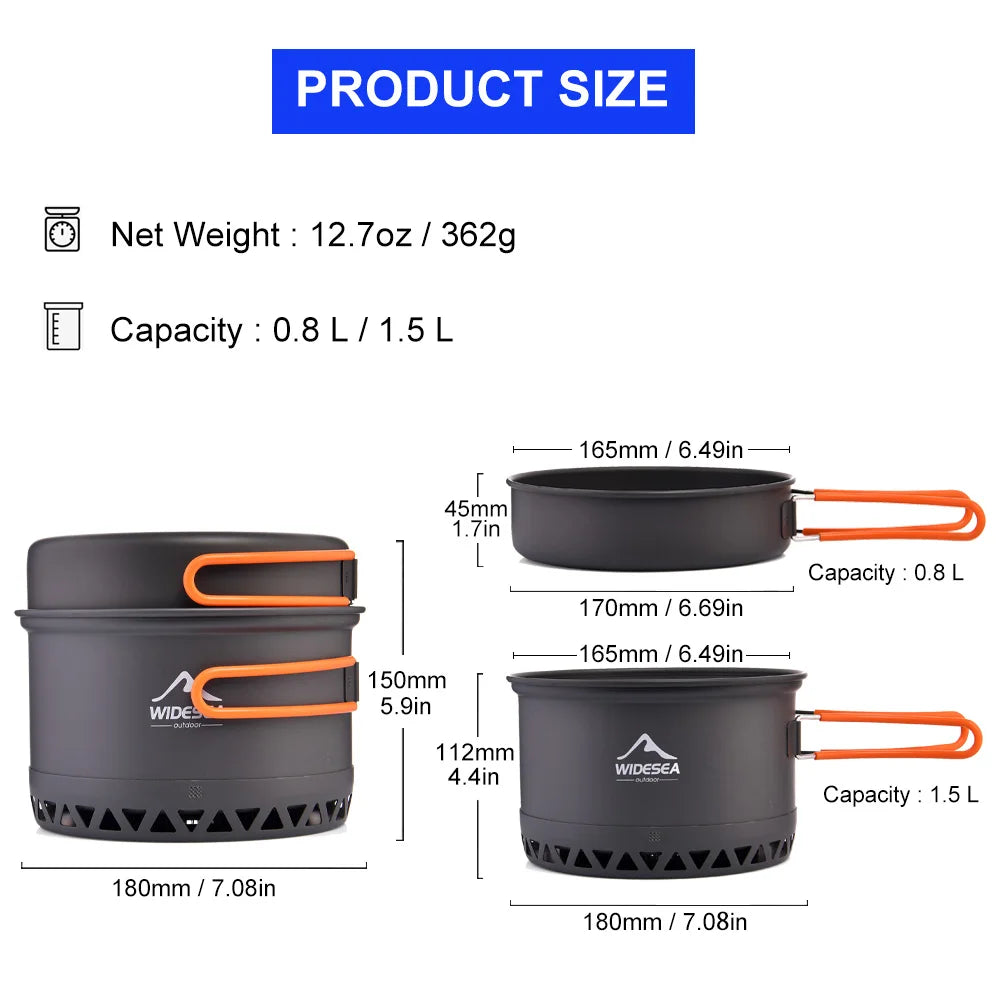 1.3L and 2.3L Cookware 