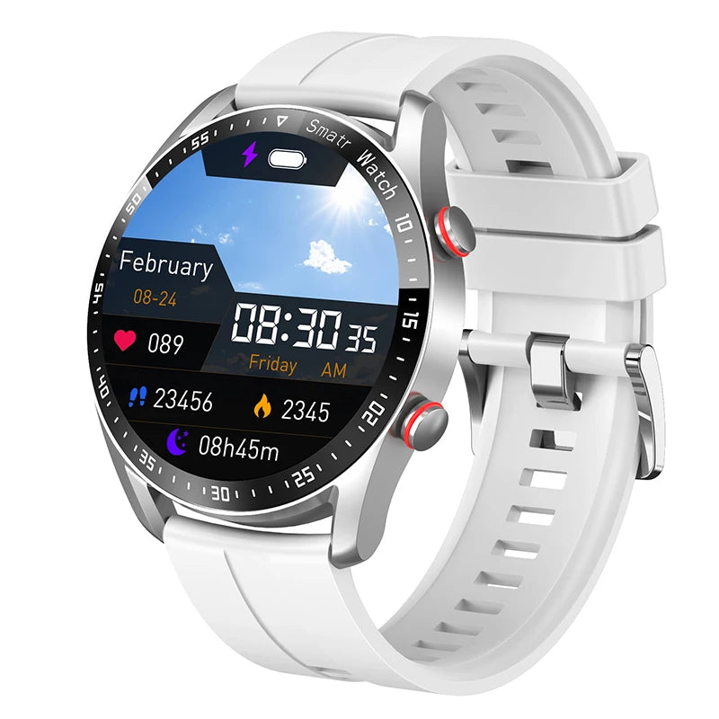 Bluetooth Call Smartwatch Health Meter Waterproof+Box