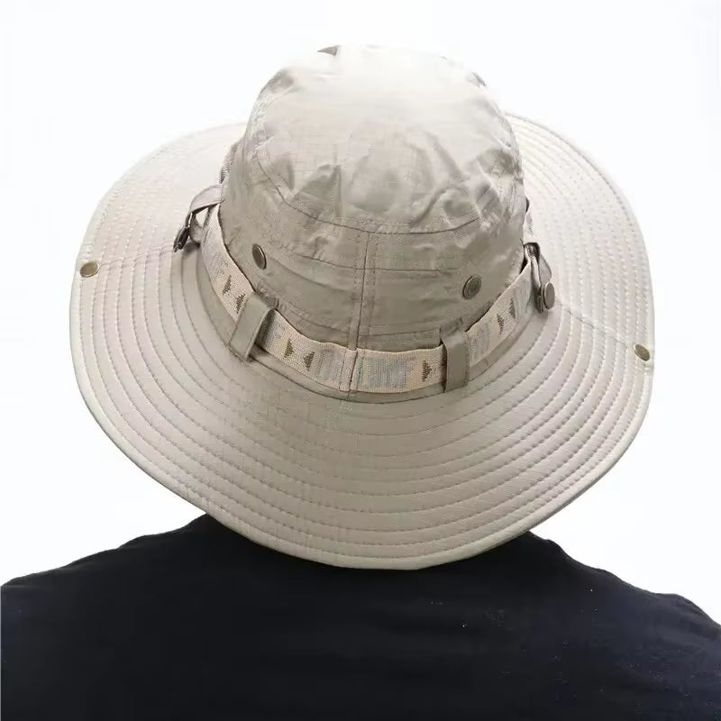 Full Brim Bucket Hat Light Breathable