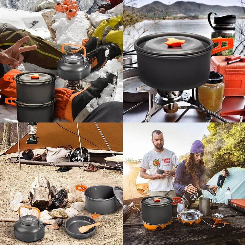 Aluminum Camping Cookware 