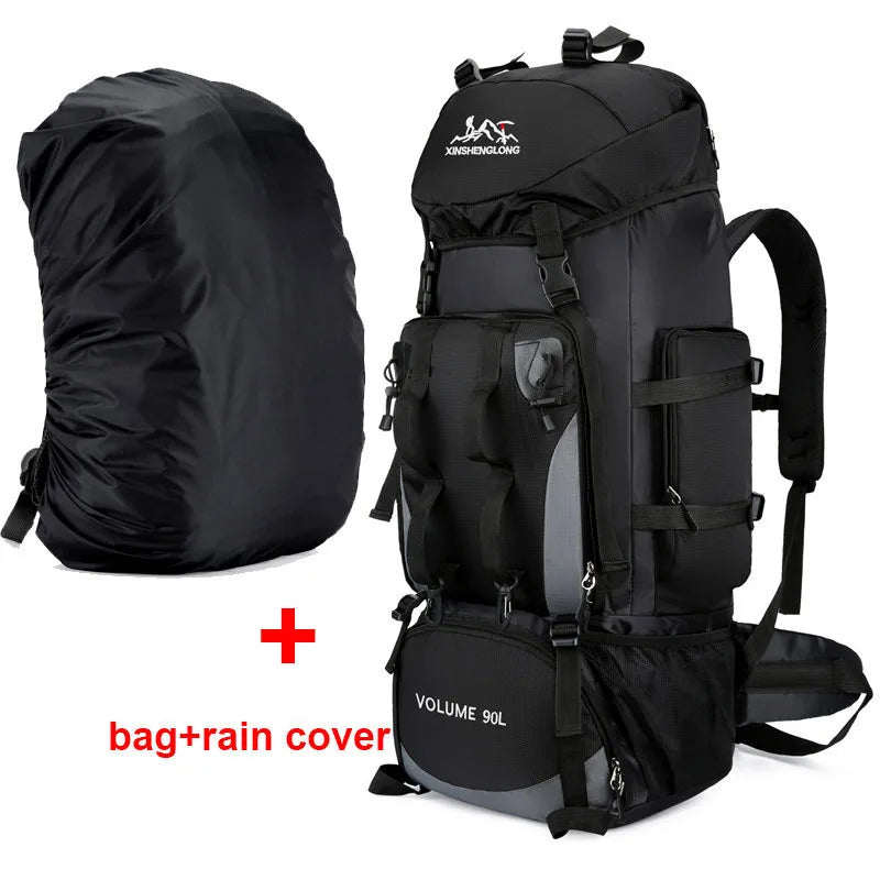 90L Waterproof Hiking Backpack 