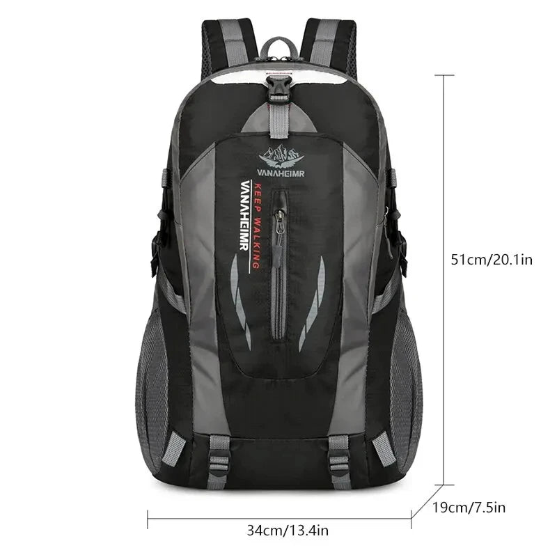 40L Outdoor Waterproof Hiking Backpack